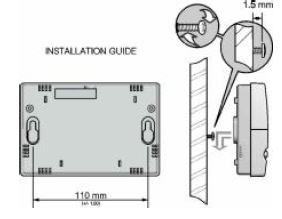 Vtronix- TF65L-002-STD- Digital -Room -Thermostats  -3