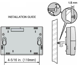 Vtronix- TF85L –10011 -Digita-l Room- Thermostat - 3