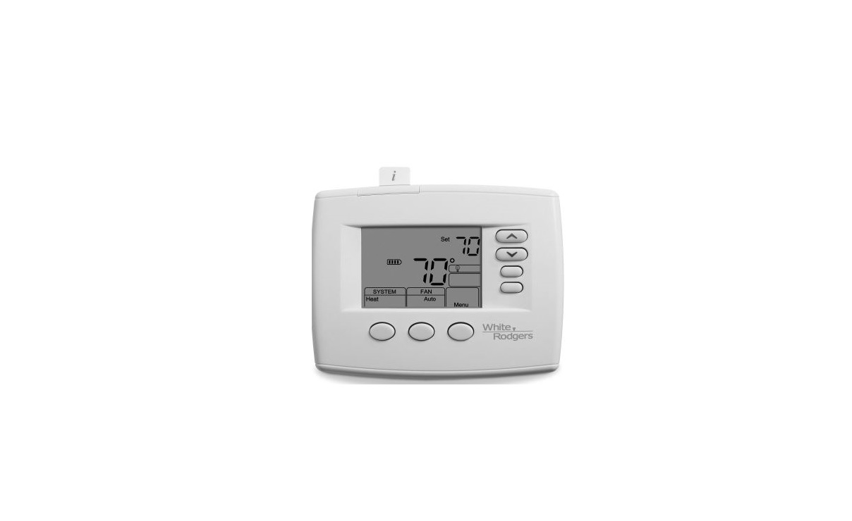 WHITE-RODGERS 1F83-51 Non-Programmable Electronic Digital Thermostat INSTALLATION AND OPERATION INSTRUCTIONS