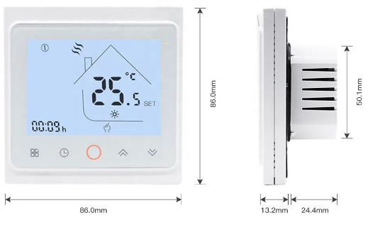 carbonwarm- UTH-170 -Floor -Heating- Thermostat  - 1