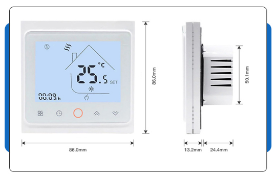 zhongnuan- ZNWK01-603W- Room -Thermostat  - 6