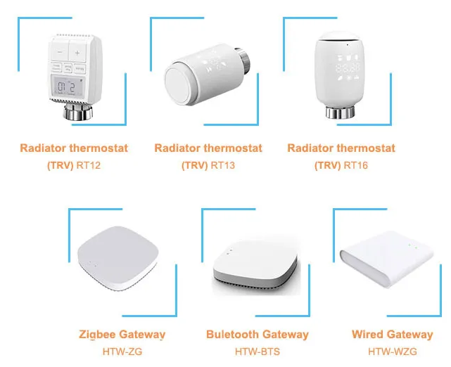 Hotowell HTW-31RT-BLT Smart RF Radiator Thermostat 3