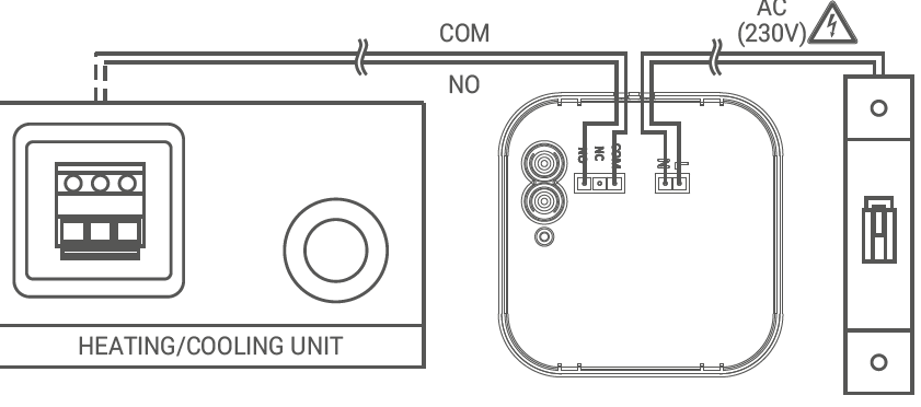 General life- HT320S RF- WIRELESS -ROOM -THERMOSTAT- 9