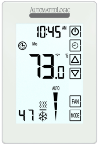 Automatedlogic TBPL-24-H-A OptiPoint™ BACnet Plus Thermostats Data ...