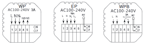 BEOK- TGP508 -WIFI- TOUCH- SCREEN -THERMOSTAT- 2