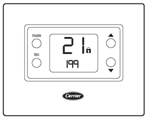 Carrier- 33CSCNAC-HP-01 -Non-Programmable -Thermostat- fig (3)