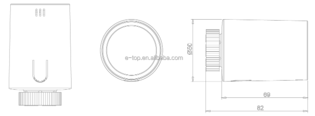 E-Top -TR-01 -7-Days Programmable- Radiator- Thermostat  - 4