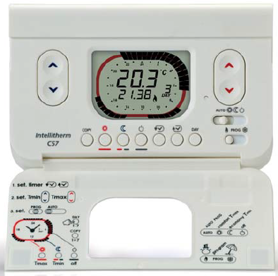 Fantini cosmi- C57RFR -Weekly -Programmable- Thermostat  - 5