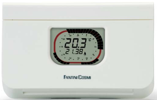 Fantini cosmi -C58RFR- Daily -Programmable- Thermostat- pro - 