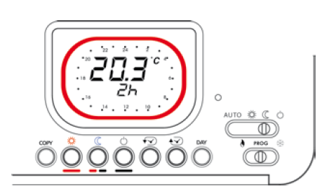 Fantini cosmi -C67 -Weekly- Programmable- Thermostat- 12