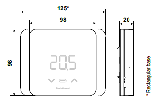 Fantini -cosmi- C820RQ- ROOM -THERMOSTAT- fig (1)