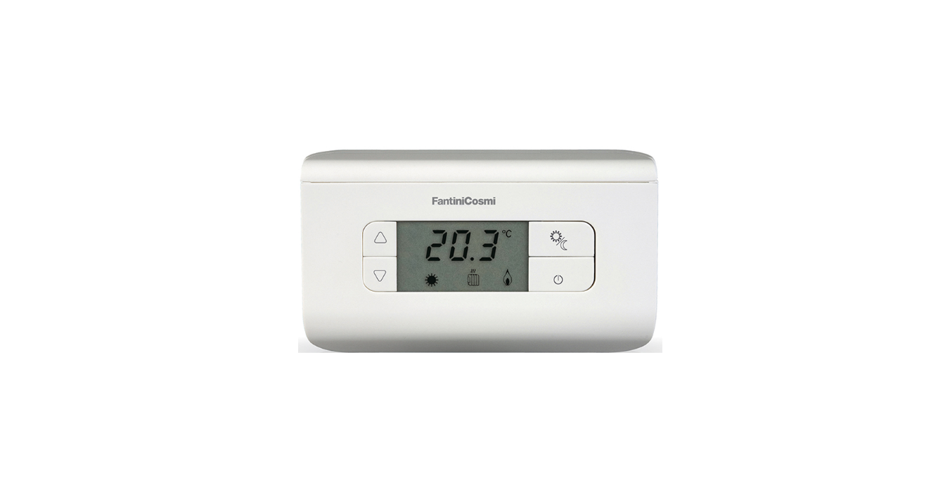 Fantini cosmi CH115RF Electronic Room Thermostat Technical Data Sheet