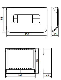 Fantini -cosmi -CH130ARR2 -Fan-coil- Room -Thermostat -fig  (6)