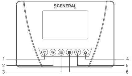 General life -ARUNA 300S -RF -Wireless- Room -Thermostat - 2
