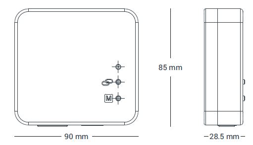 General life -HT250S -SET- Wireless -Room -Thermostat- 10