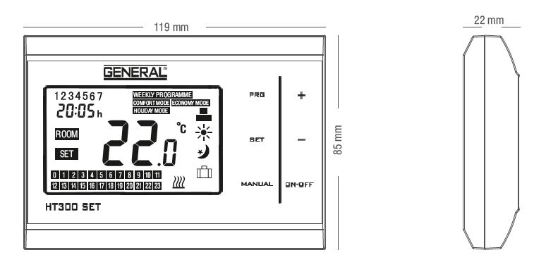 General life -HT300- SET -Wireless- Room -Thermostat- 6