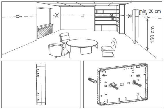 General life -HT300S- WIRED- ROOM- THERMOSTATS- 4