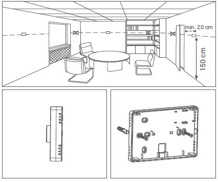 General life- MITRA -110S- DIGITAL- ROOM- THERMOSTAT- 3