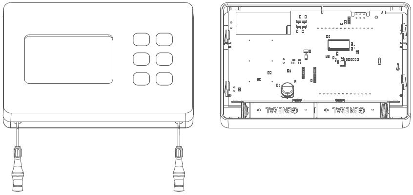 General life- SOLARA -300S- RF- WIRELESS -ROOM- THERMOSTATS- 6