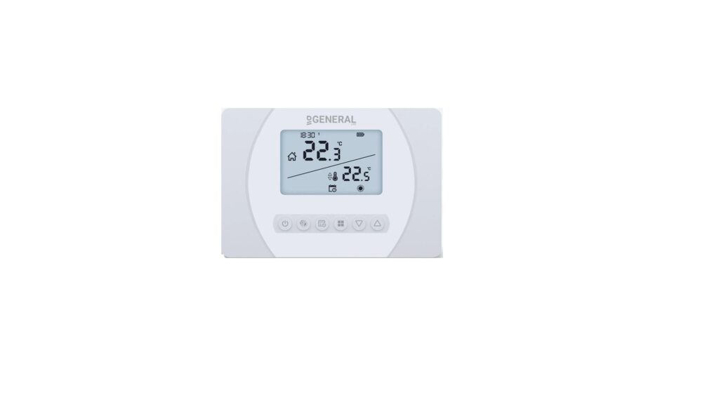 General life- MITRA- 260S -RF -WIRELESS- ROOM- THERMOSTATS- fea