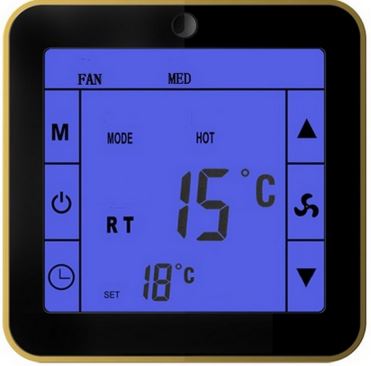 Hexa CONTROL-RT226-B32-Fan-Coil-Digital-Thermostat-Product