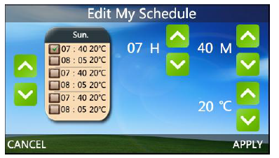 Hotowell- HTW-31-DT12 -Color -Touch -Screen- Heating- Thermostat  - 4