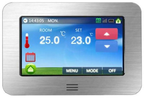 Hotowell- HTW-31-DT12 -Color -Touch -Screen- Heating- Thermostat  - PRO
