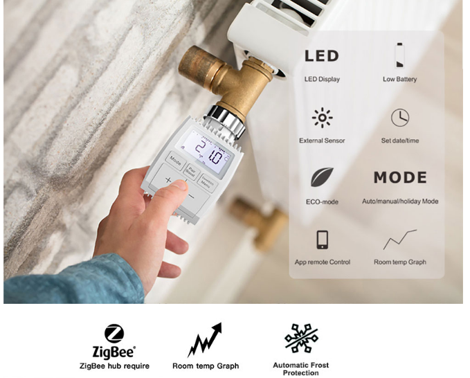 Hotowell -HTW-RT12- Wireless- Smart- Radiator- Thermostat- 1