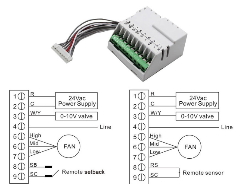 Hotowell- T6865H2WB-R -Room- Thermostat  -1
