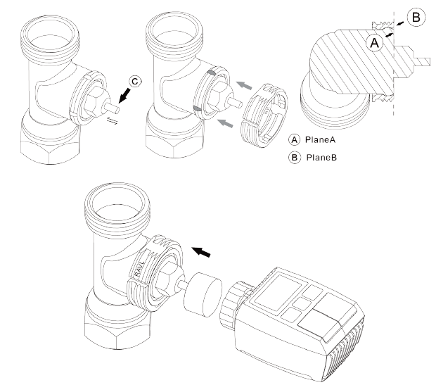 MOES- TV01 -Radiator -Thermostat  - fig (5)