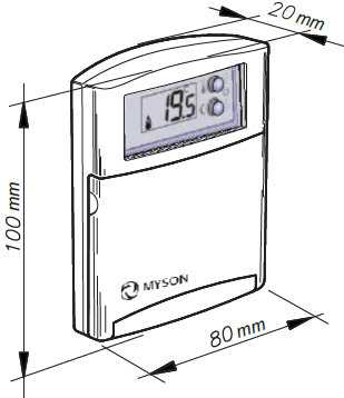 Myson -MRTE- Digital -Room- Thermostat- 18