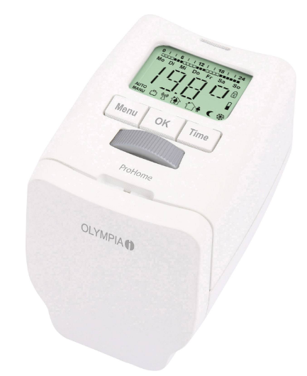 Olympia- 6112 -PROGRAMMABLE- Radiator- THERMOSTAT  - pro
