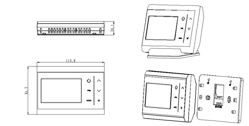 PNI-aCRF8508-WIRELESS-PROGRAMMABLE-ROOM-THERMOSTAT-fig.6