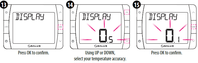 Salus- DT600- PROGRAMMABLE- WIRELESS -THERMOSTAT- 10