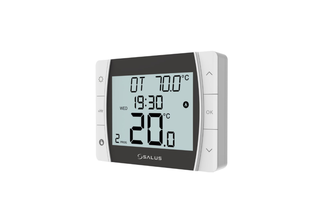 Salus- DT600- PROGRAMMABLE- WIRELESS -THERMOSTAT- FEA