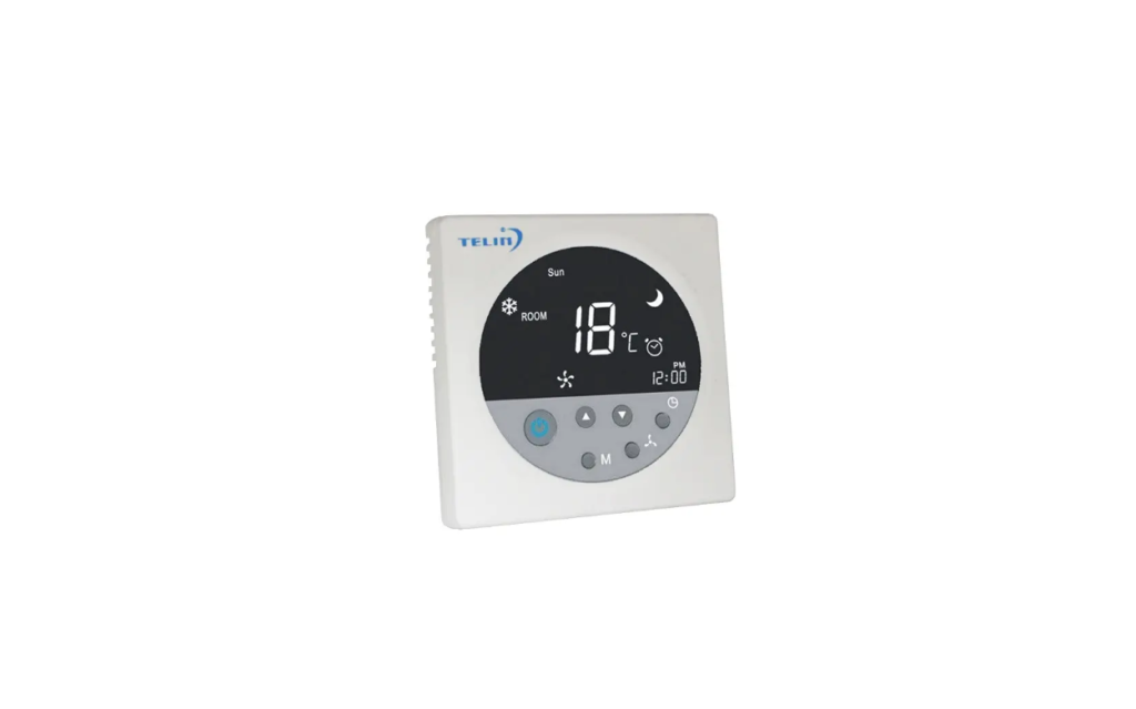 Telin -AC-806F- Programmable -Fan- Coil- Thermostat - fea