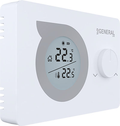 MITRA 230S Wired Room Thermostat | GENERAL Life