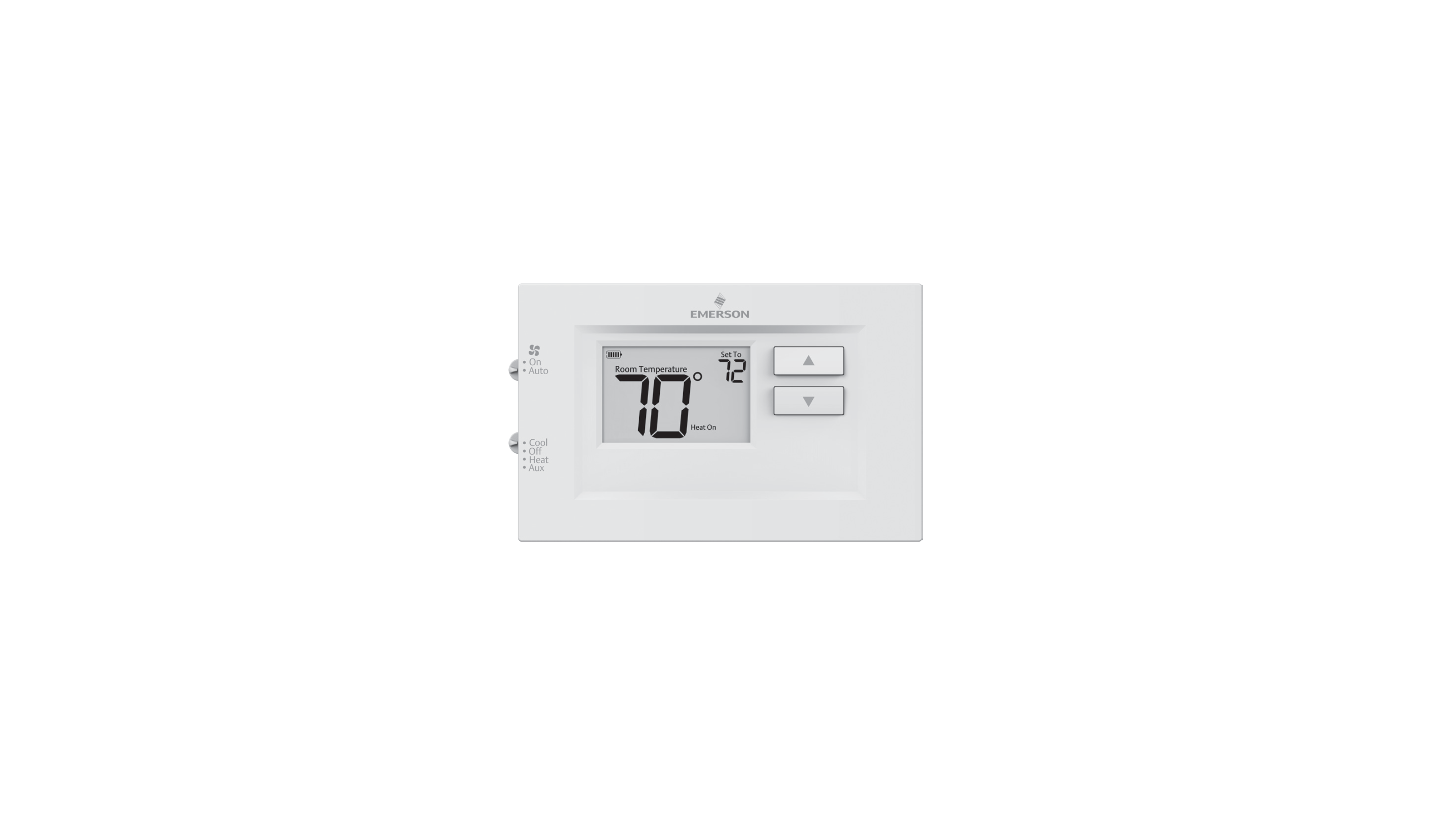 Emerson 1F75P-21NP Non-Programmable Thermostat Installation and Operating Instruction